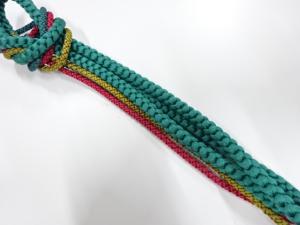 正絹　手組帯締め